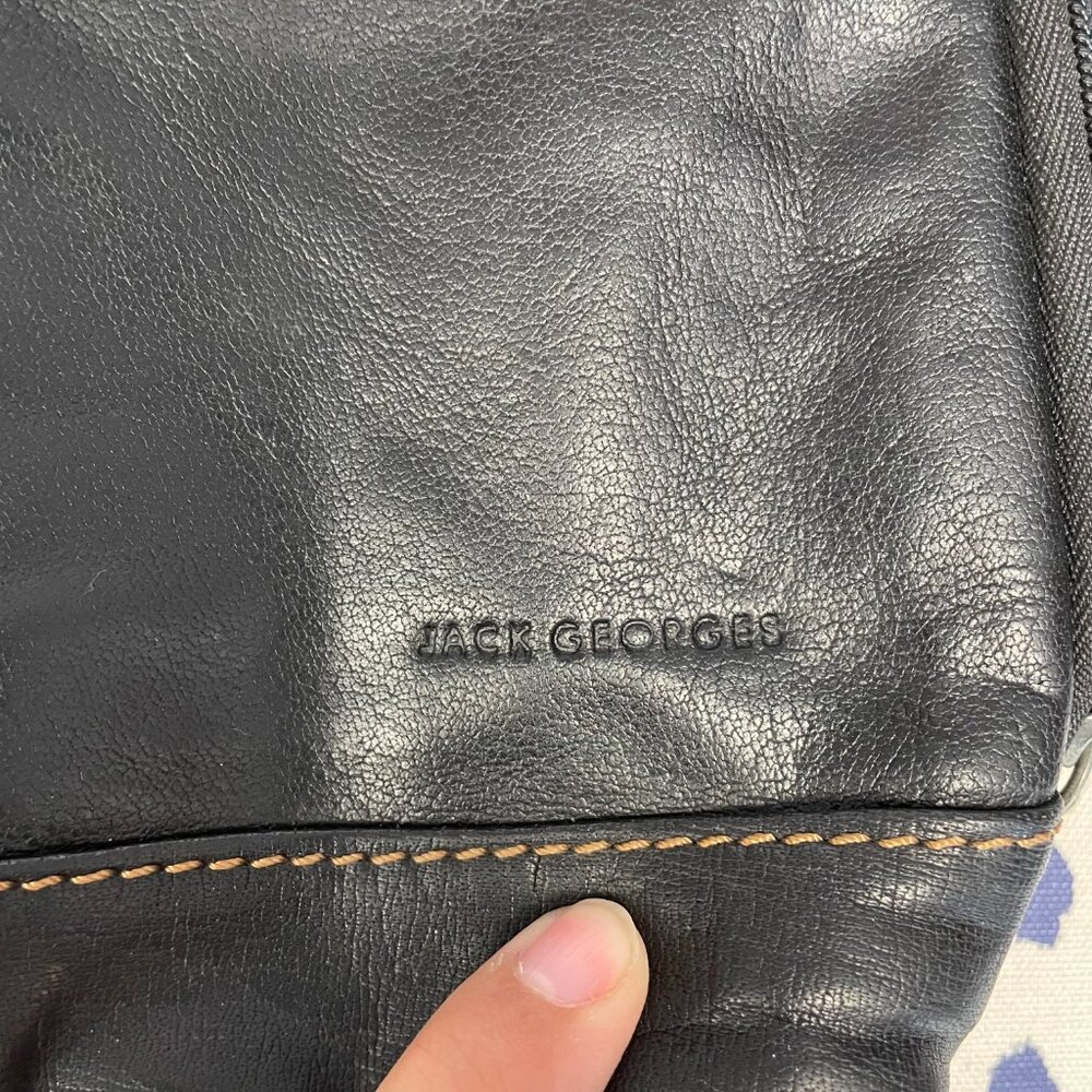 Jack Georges Black Small Backpack - image 6